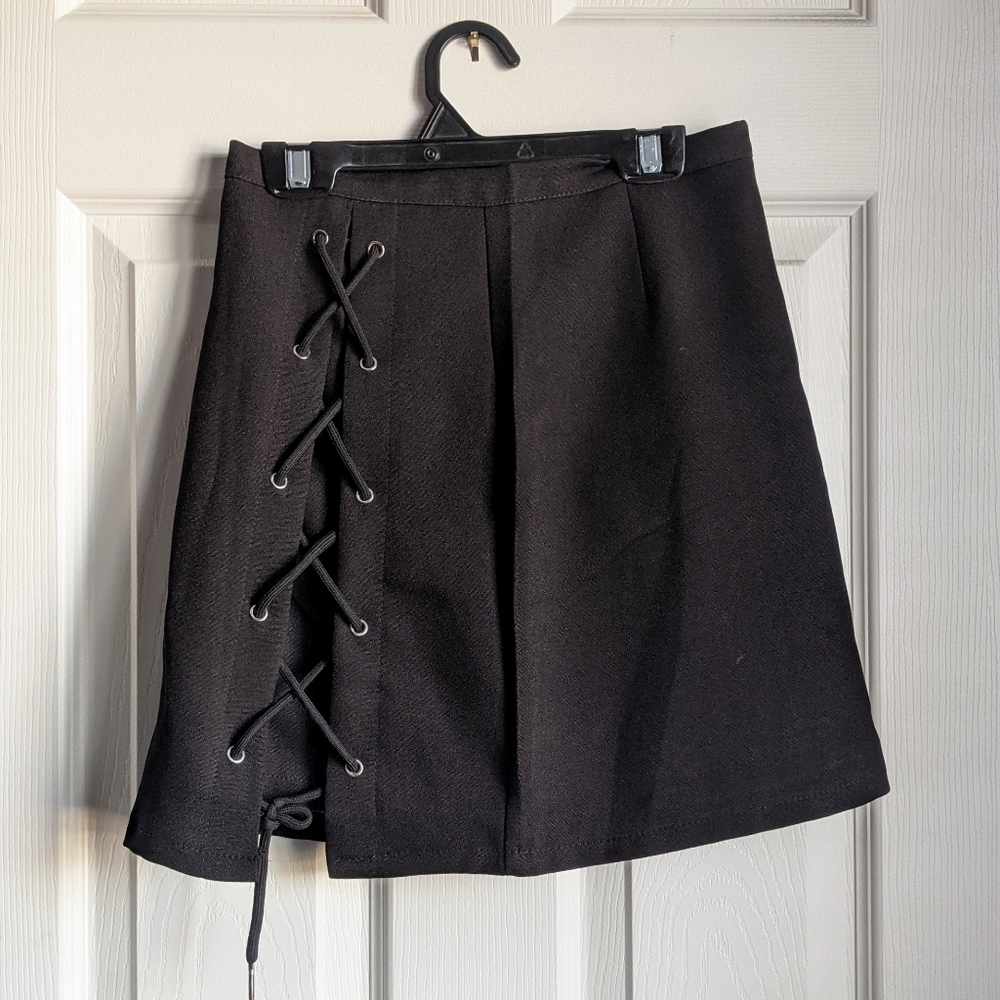 Lace Up Skirt